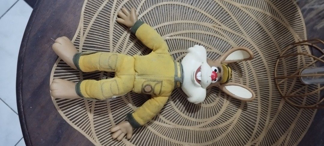 2008 Talking Flash From Roary The Racing Car (Category: Vintage Collectibles) located in Manila. Submitted by ventajetoyz625 (Listing ID 1459759339, Image 1). Description: - Vintage Talking Flash From Roary The Racing Car - 9 inches tall - Iconic yellow outfit - Rubber head, hands and feet - Visible fabric stains and discoloration - Talking gimmick not working - Ideal for collectors and fans of the show - What you see is what you get.