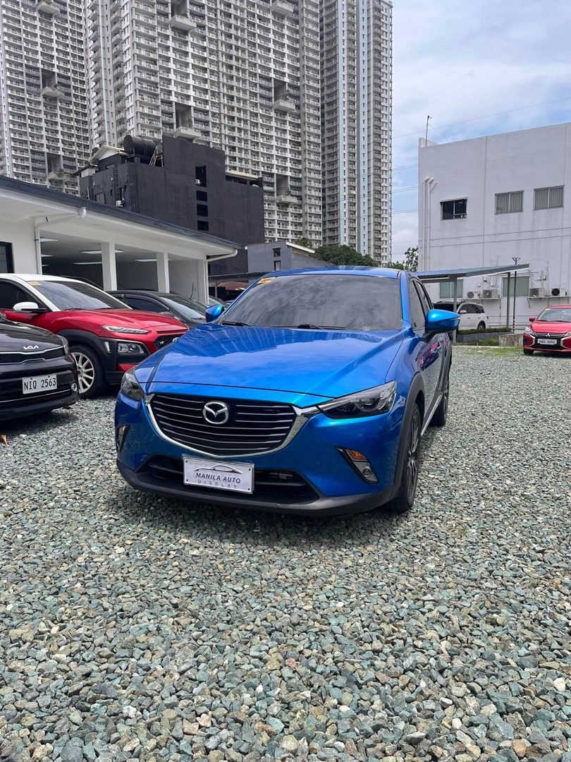2017 Mazda Cx-3 2.0L Awd (Category: Used Cars) located in Pasig City. Submitted by mad_cars (Listing ID 1459718166, Image 2). Description: 2017 MAZDA CX-3 2.0L AWD GAS AUTOMATIC TRANSMISSION ₱508,000 Keyless Dynamic Blue 39tkms mileage 2.0L Gasoline Engine 8 ending plate Automatic Transmission LED Headlights By the way, my name is SIR DAVID. Please look for me when you are here. I'll be the one to assist you po :) Address: Elements Rosemarie Pasi