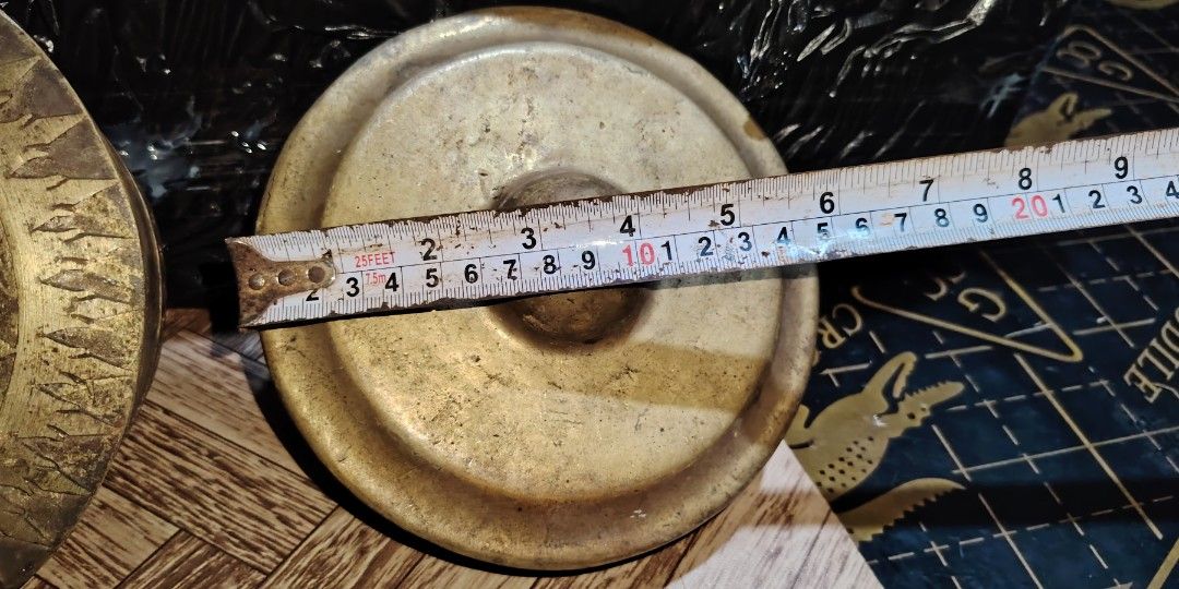 2pcs vintage brass gong (Category: Vintage Collectibles) located in Caloocan City. Submitted by zenmountain-d8b1c0 (Listing ID 1459805775, Image 3). Description: Cod.