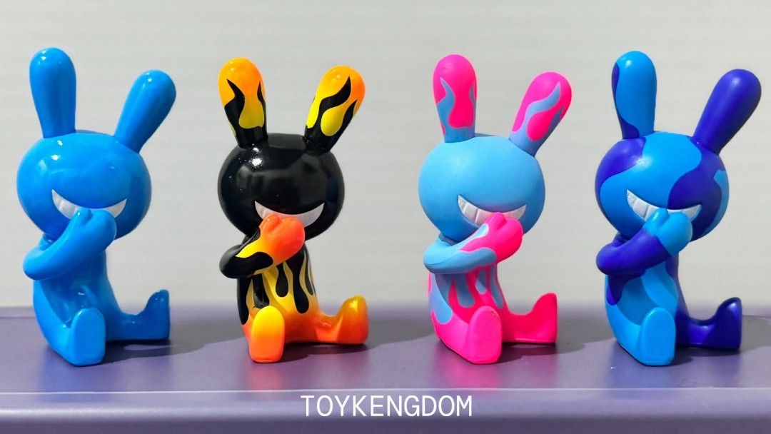 4 Designer Bunny Art Toys (Category: Designer & Blind Box Toys) located in Mandaluyong City. Submitted by aries_guevarra (Listing ID 1459800029, Image 1). Description: 950 each 3k set.