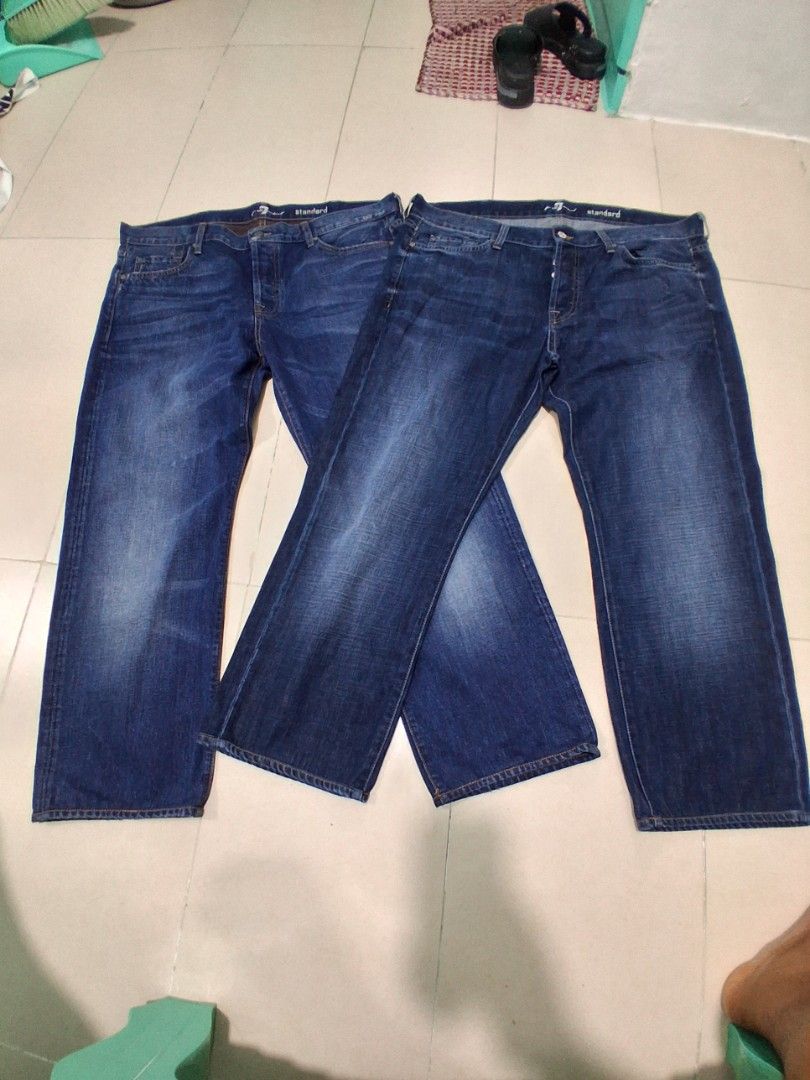 7 all mankind pants (Category: Announcements) located in Manila. Submitted by carlitoboh66625 (Listing ID 1459713692, Image 1). Description: 7 all mankind excellent condition size 38 on tag width 20 length 38.5 hem 9 take all price 1k.