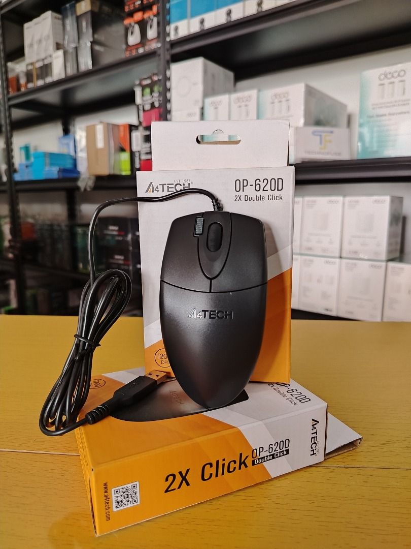 A4Tech OP-620D 2x Click Optical Wired Mouse USB Black (Category: Mouse & Mousepads) located in Pasig City. Submitted by technofuseofficial (Listing ID 1459789565, Image 2). Description: A4Tech OP-620D 2x Click Optical Wired Mouse USB Black Brand New and Original Items Store Location: 4F Unit 402, 604 Shaw Boulevard, Barangay Kapitolyo, Pasig City Same Day Delivery: - Lalamove delivery within Metro Manila - For walk-ins: Always PM first for item a