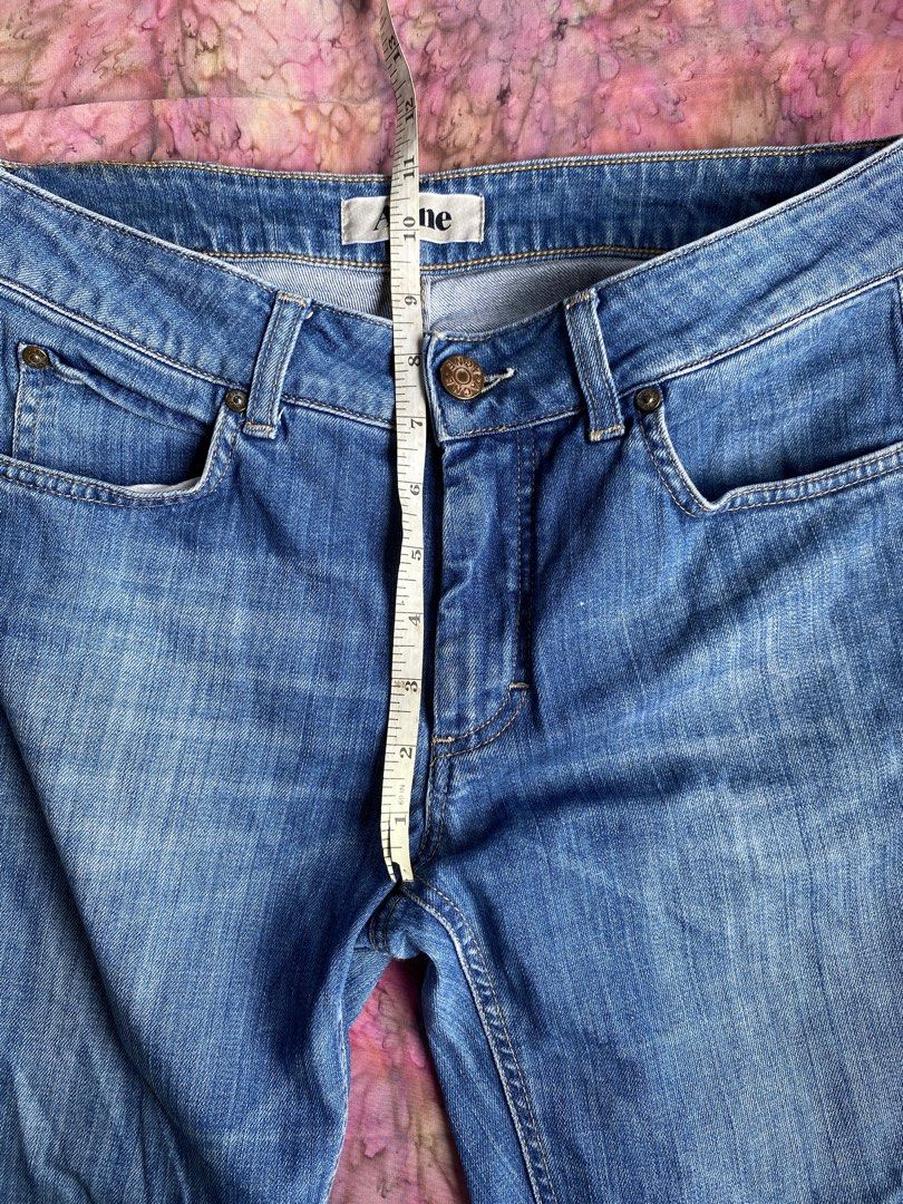 Acne Studios Denim cutoff Shorts (Category: Shorts) located in Pulupandan. Submitted by pointyspoon (Listing ID 1459753056, Image 3). Description: - Acne Studios denim shorts - Classic blue wash - Raw hem detail - Button and zip closure - Two front pockets - Two back pockets - Versatile staple piece - Measurements available in photos.