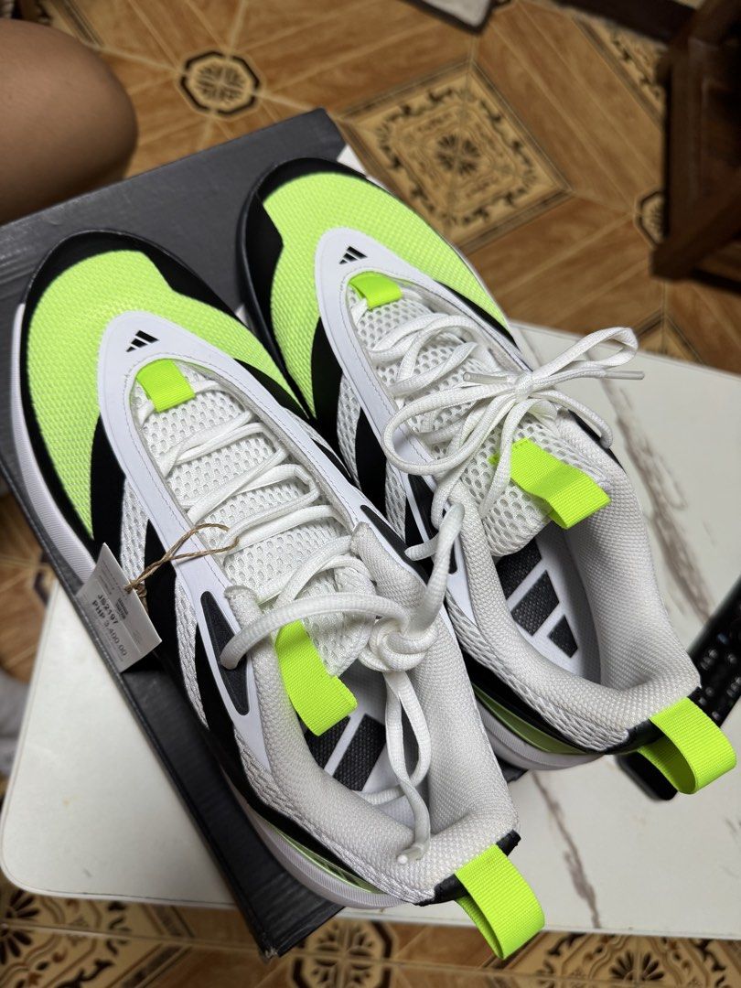 Adidas Subzone white (Category: Casual Shoes) located in Calamba. Submitted by thriftracks.ap (Listing ID 1459760707, Image 3). Description: SIZE 10 US - Adidas subzone in black, white, and neon yellow. -Original price 3400 but for you guys, 2500 only - Features a secure lace-up closure. - Includes the original box. - Versatile for both sports and casual outfits. - Don't miss out – get them today!.