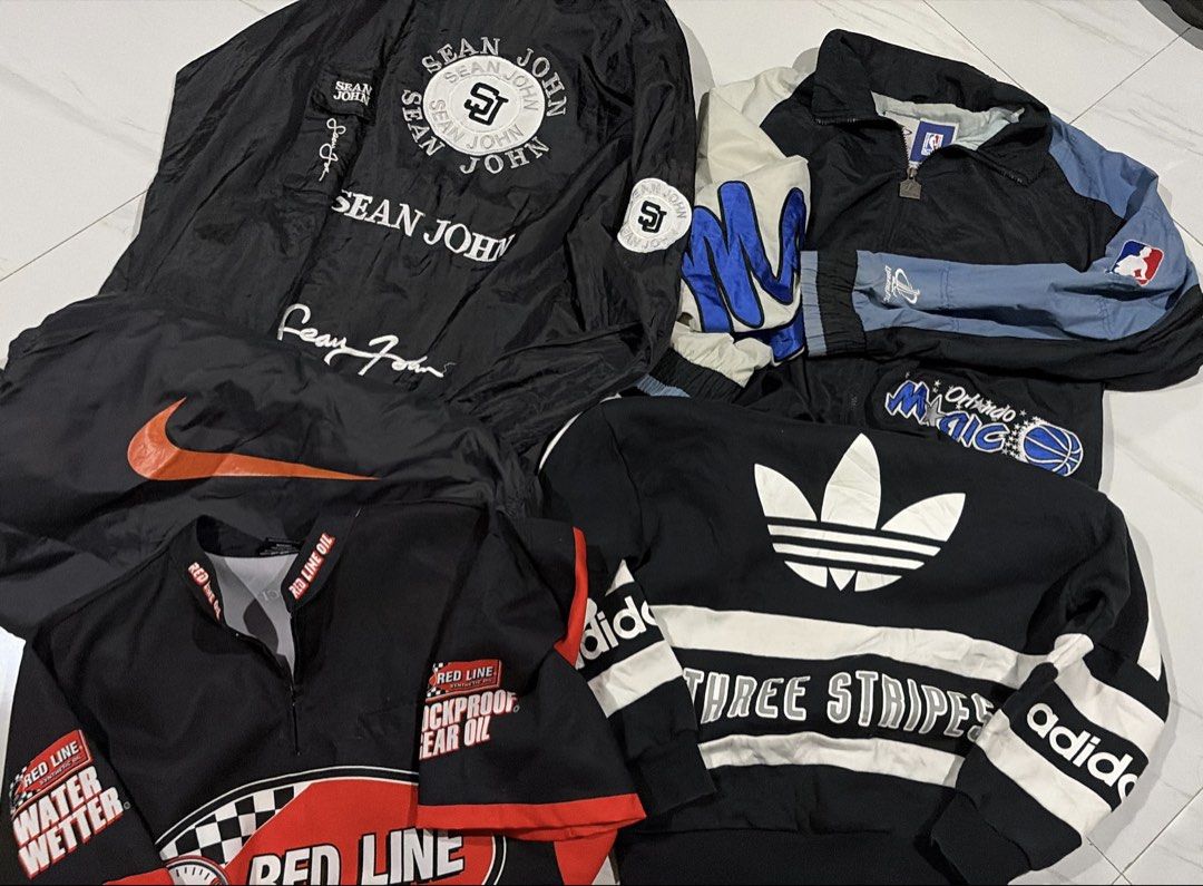 As bundle (Category: Tshirts & Polo Shirts ) located in Manila. Submitted by mgezVtg (Listing ID 1459749346, Image 1). Description: Magic / sean john / nike vtg / adidas / redline.