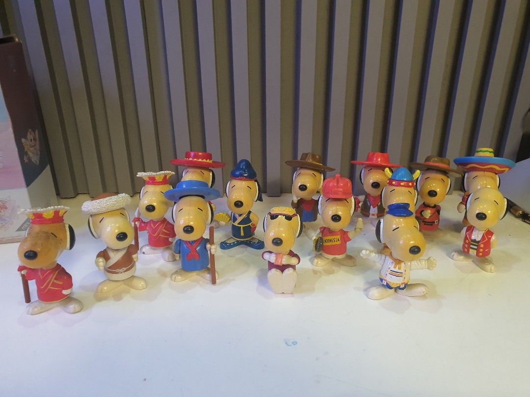 Assorted snoopy 15 pcs. (Category: Character Goods) located in Tarlac. Submitted by ziv_surplus (Listing ID 1459864222, Image 1). Description: Assorted snoopy 15 pcs. Signs of discoloration Bawal po sa maselan.