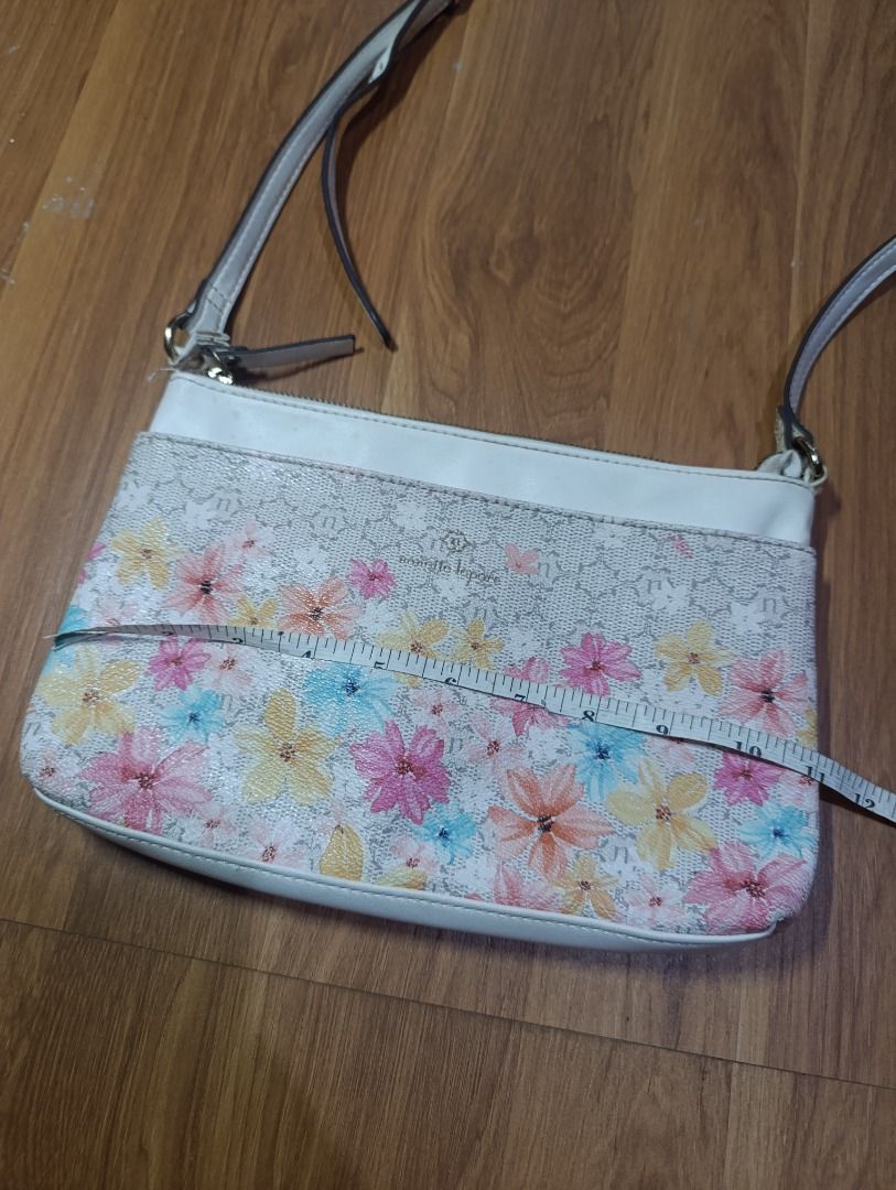 Authentic Nanette Lepore Crossbody Bag (Category: Cross-body Bags) located in Bulacan. Submitted by koritoo (Listing ID 1459729494, Image 3). Description: Authentic Nanette Lepore Crossbody Bag Good as new no issue .