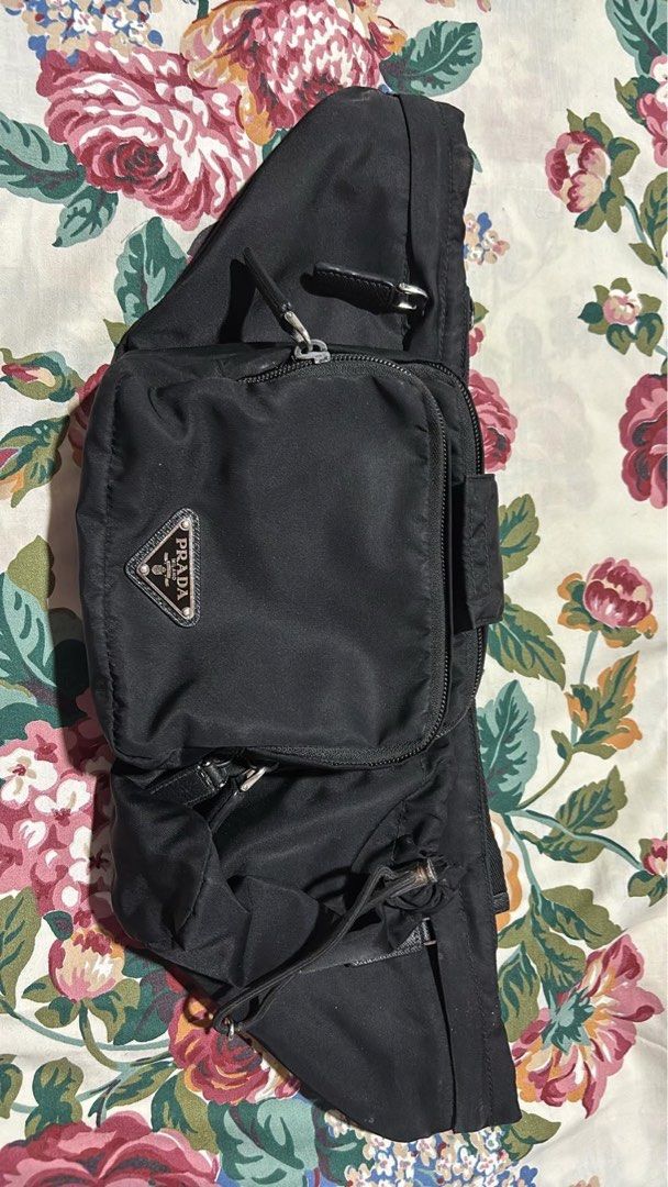authentic Prada Tessuto Multi Pocket belt bag (Category: Luxury Bags & Wallets) located in Quezon City. Submitted by jhaediah (Listing ID 1392330626, Image 2). Description: Authentic Preloved Rank A .