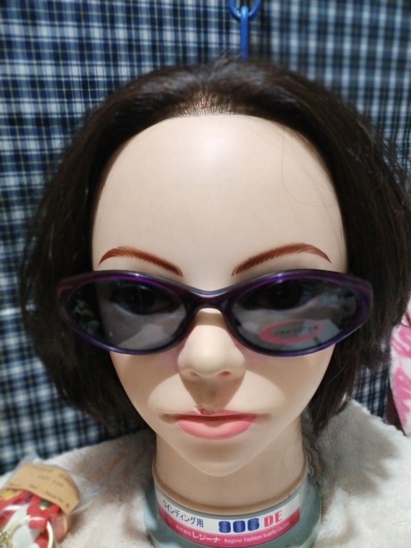 Avira Sunglasses Frame Japan Purple (Category: Sunglasses & Eyewear) located in Manila. Submitted by malditas (Listing ID 1459807761, Image 1). Description: - Avira sunglasses - Made in Japan - Oval shape with dark lenses - Subtle shimmer on frame - Ideal for sunny days - Comes with a case second hand From HT box BUY AS IS (NO RETURN, NO EXCHANGE, NO REFUND unless stated) LOCATION For dropping: BAGUIO- Mabini LA TRINIDAD - KM. 5 SHIPPING via J&T 