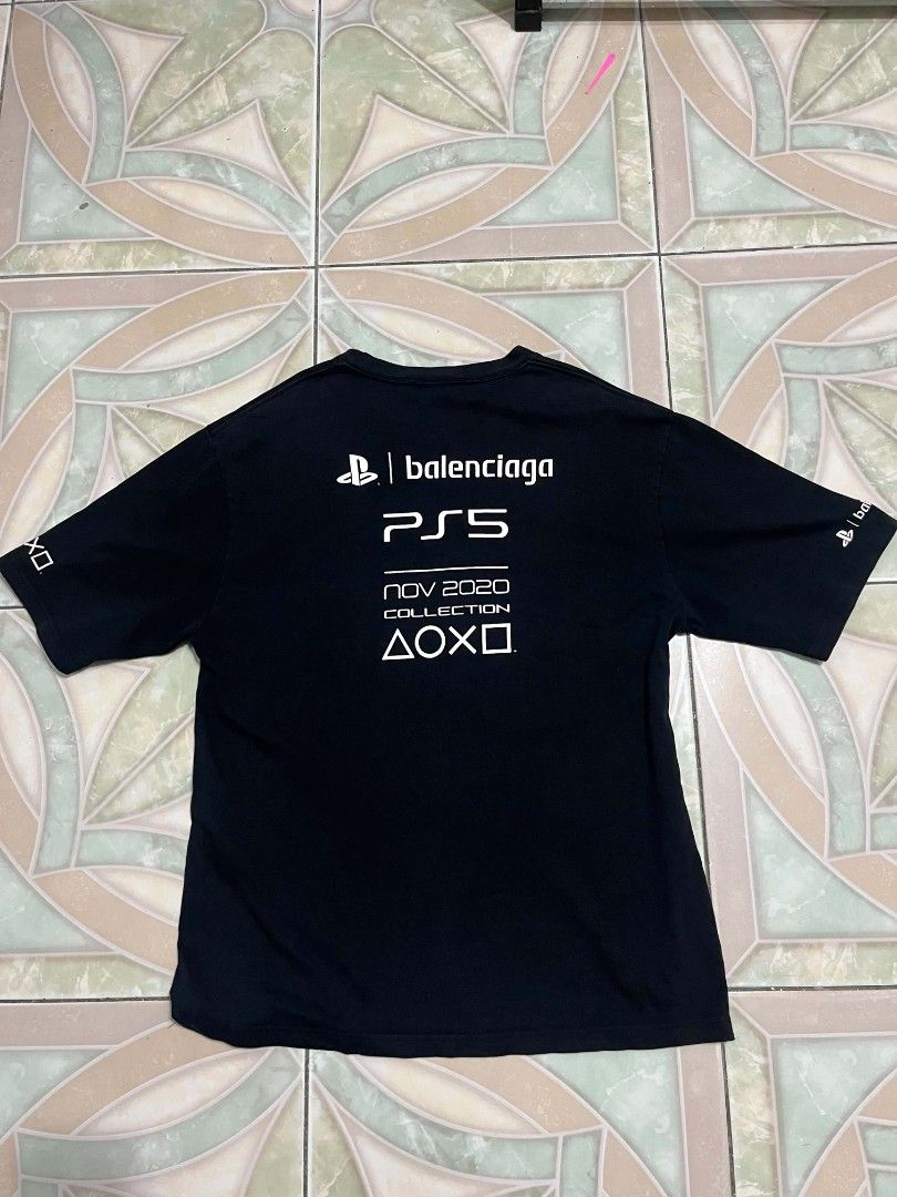 balenciaga ps5 (Category: Formal Shirts) located in Manila. Submitted by clarencethriftfinds (Listing ID 1459773523, Image 2). Description: 9.8/10 color rate complete tags heavy cloth /no cracks pansabay ship lang.