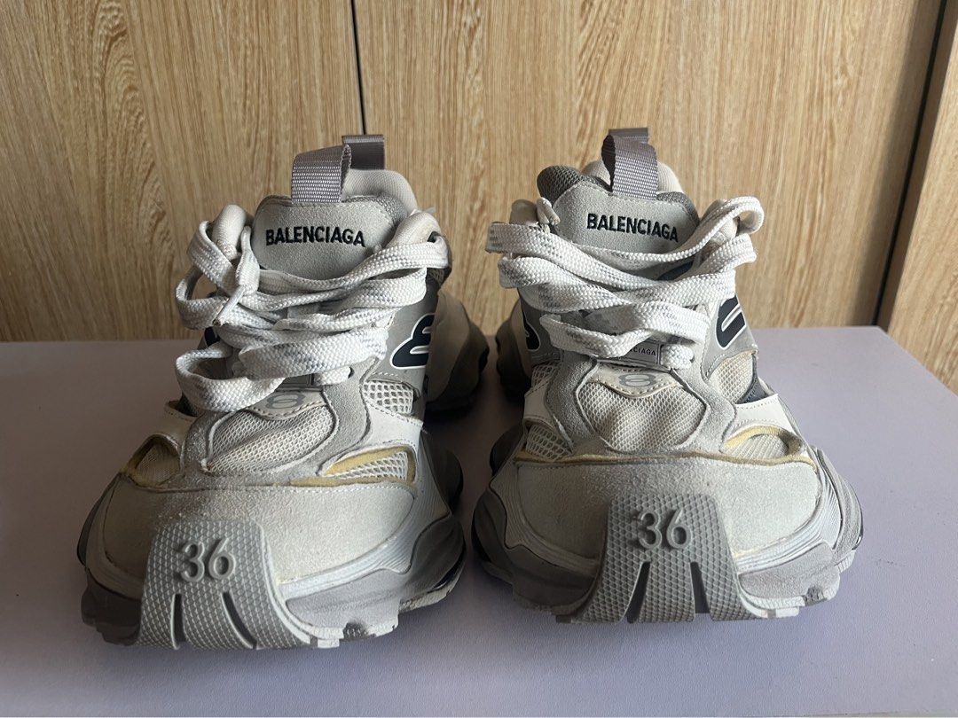 Balenciaga Triple S Sneakers (Category: Sneakers & Footwear) located in Cebu City. Submitted by lequiaabanid (Listing ID 1459900045, Image 1). Description: 🔥 Balenciaga Triple S Sneakers 🔥 Iconic chunky silhouette. Clean neutral colorway. Serious streetwear vibes. Selling my Balenciaga Triple S sneakers. 🤍 ✨ Details: 👟 Size: 36 🤍 Color: Neutral white/grey colorway 🔖 Condition: Good condition, well maintained ✨ Signature chunky Triple S sole