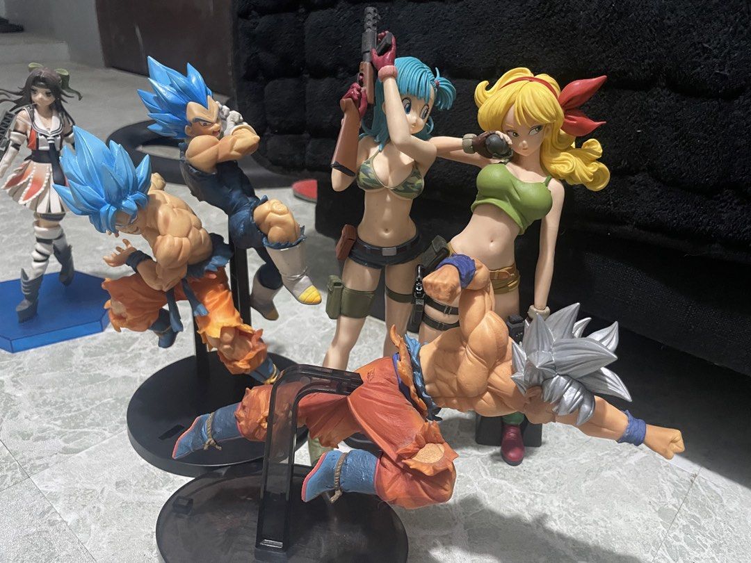 Banpresto figs for sale (Category: Figurines & Statues) located in Manila. Submitted by sopshar13 (Listing ID 1459751455, Image 1). Description: Dm me for individual prices.
