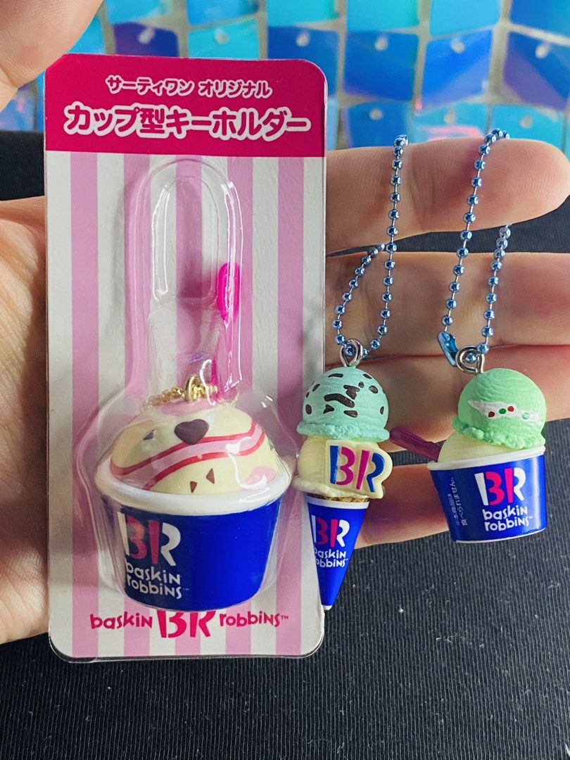 Baskin Robbins ice cream charm set (Category: Charms) located in Manila. Submitted by kawaii_omocha_est2020 (Listing ID 1459854599, Image 1). Description: .