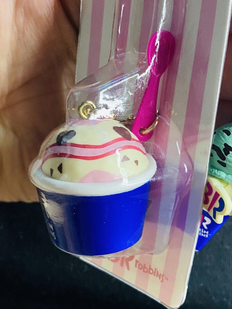 Baskin Robbins ice cream charm set (Category: Charms) located in Manila. Submitted by kawaii_omocha_est2020 (Listing ID 1459854599, Image 3). Description: .