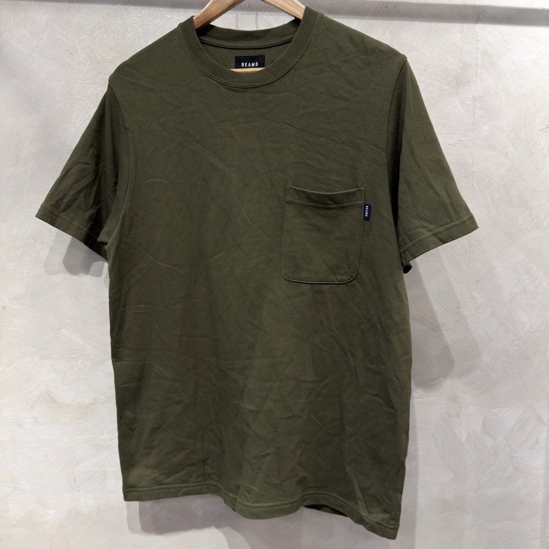 Beams pocket tee (Category: Tshirts & Polo Shirts ) located in Quezon City. Submitted by toomuchpain (Listing ID 1459792539, Image 1). Description: Good condition No issue.