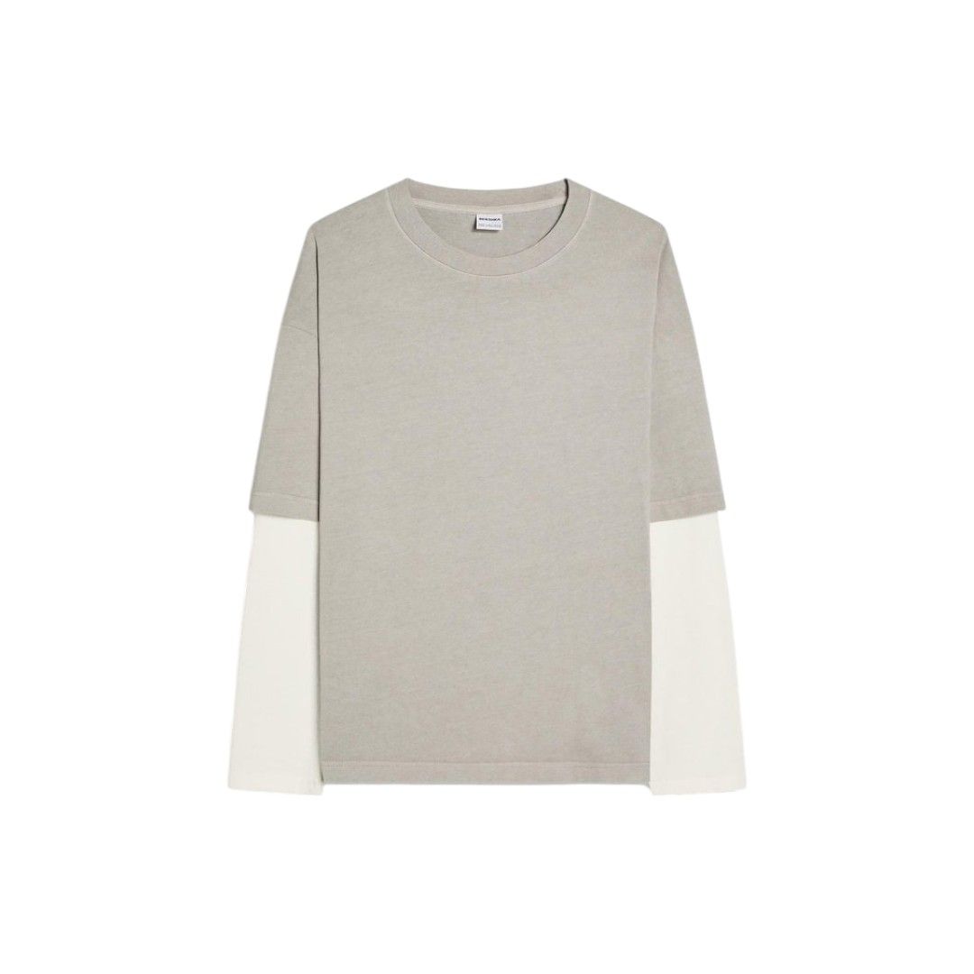 BERSHKA DOUBLE LAYERED T-SHIRT (Category: Tshirts & Polo Shirts ) located in Manila. Submitted by grailarchive (Listing ID 1459815074, Image 1). Description: size: large with original tags.