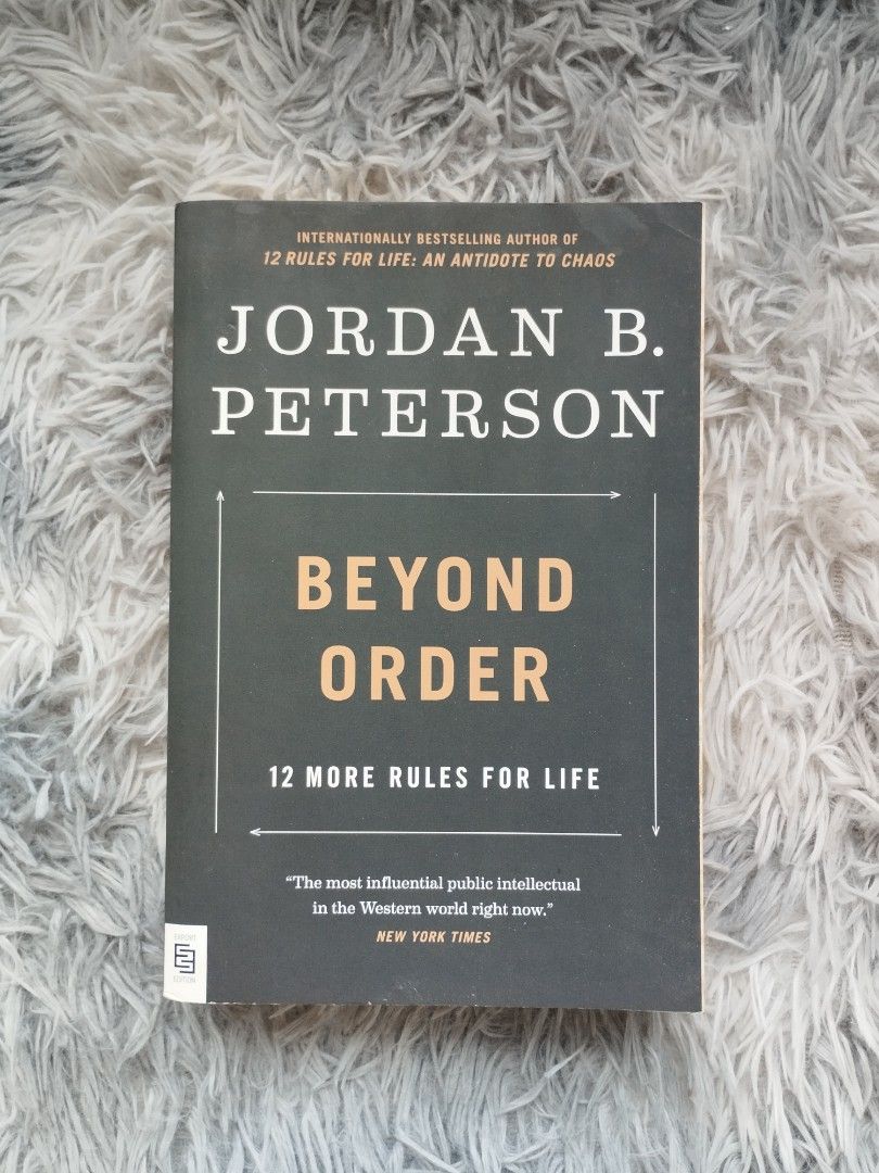 BEYOND ORDER BY JORDAN B. PETERSON (Category: Storybooks) located in Bantayan. Submitted by book_island_ph (Listing ID 1459726219, Image 1). Description: MAKE READING A HABIT ‼️‼️‼️ AVAILABLE IF YOU CAN MAKE AN OFFER. PLEASE DON'T WASTE MY REPLY QUOTA IF NOT SURE BUYER. Swipe to left to see additional details/photos of the book. Pictures of the books are posted for hassle free transactions, no unnecessary photo request please. As I'm also a worki