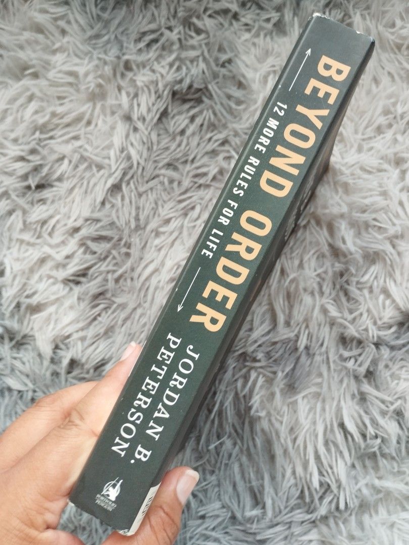 BEYOND ORDER BY JORDAN B. PETERSON (Category: Storybooks) located in Bantayan. Submitted by book_island_ph (Listing ID 1459726219, Image 2). Description: MAKE READING A HABIT ‼️‼️‼️ AVAILABLE IF YOU CAN MAKE AN OFFER. PLEASE DON'T WASTE MY REPLY QUOTA IF NOT SURE BUYER. Swipe to left to see additional details/photos of the book. Pictures of the books are posted for hassle free transactions, no unnecessary photo request please. As I'm also a worki