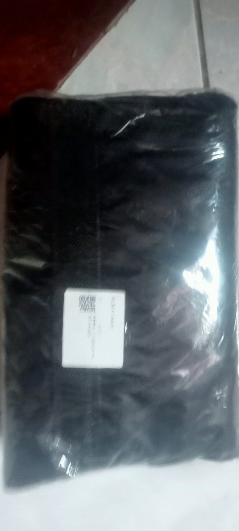 Black Fabric Roll (Category: Craft Supplies & Tools) located in Paranaque City. Submitted by dimaguilaa94969 (Listing ID 1459689222, Image 1). Description: - Brand new, sealed bag pm if int 09260966619 - Substantial amount of material included - Ready for your creative endeavors.