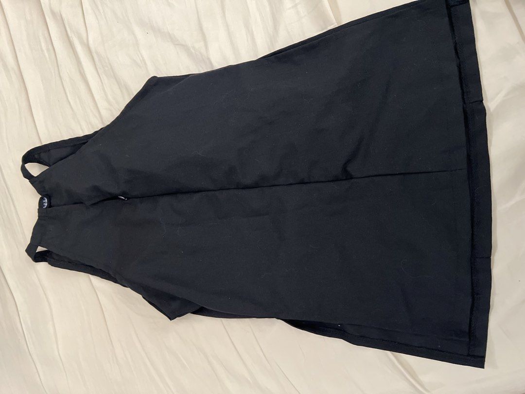 Black Sleeveless A-Line Top (Category: Blouses) located in Pasig City. Submitted by crybaby666 (Listing ID 1459751565, Image 2). Description: - Simple black sleeveless dress - Flattering A-line cut - Elegant high neckline with thin straps - Convenient back zip closure - Versatile: great for layering or wearing on its own - A must-have for any wardrobe!.