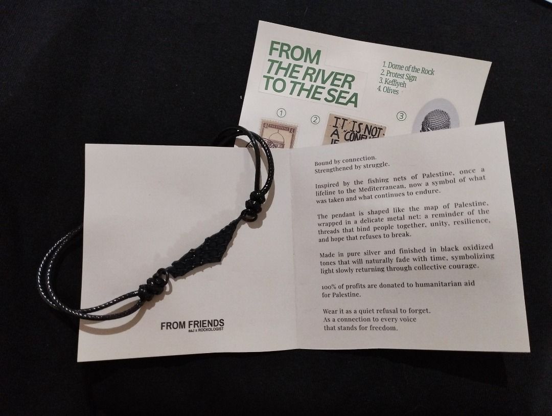 Black Woven Cord Bracelet with Adjustable Knot (Category: Bracelets) located in Caloocan City. Submitted by new_lovemaze (Listing ID 1459858073, Image 2). Description: WTS LFB #Decluttering #FromFriends #eaJxRockologist Fishnet bracelet with no box = P400.00 Onhand and ready to ship 🇵🇭 Location: 1 ride away from SM GRAND CENTRAL .