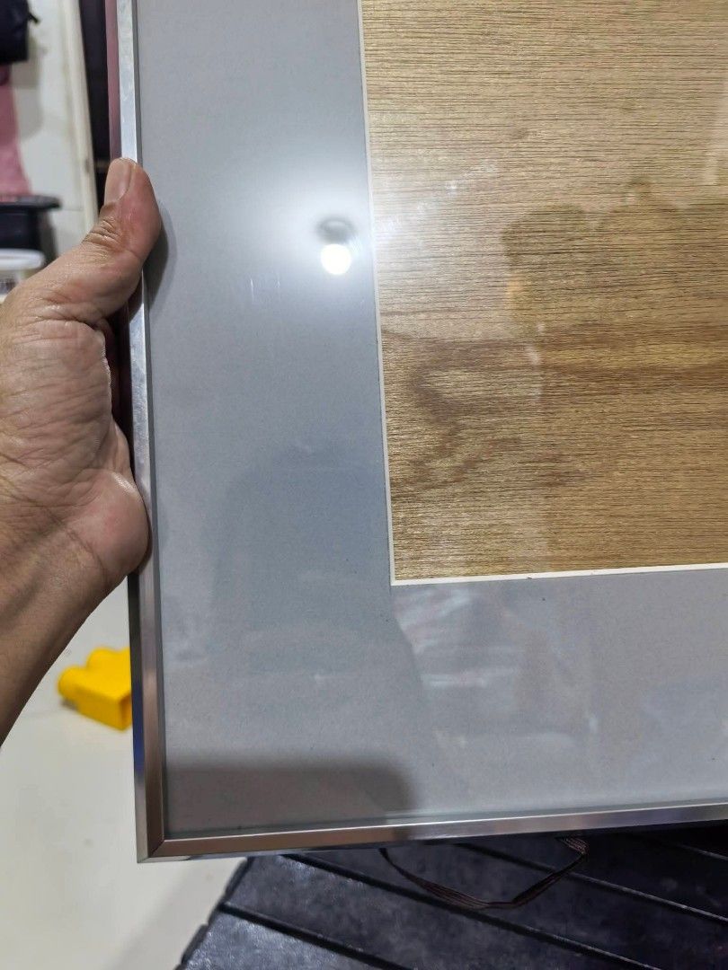 Blank Metal and Glass Frame (Category: Frames & Pictures) located in Cebu City. Submitted by dudes_villanueva (Listing ID 1459694318, Image 3). Description: Blank Metal and Glass Frame 📌 In excellent condition. Display Area : L12.75xH15.25 in.