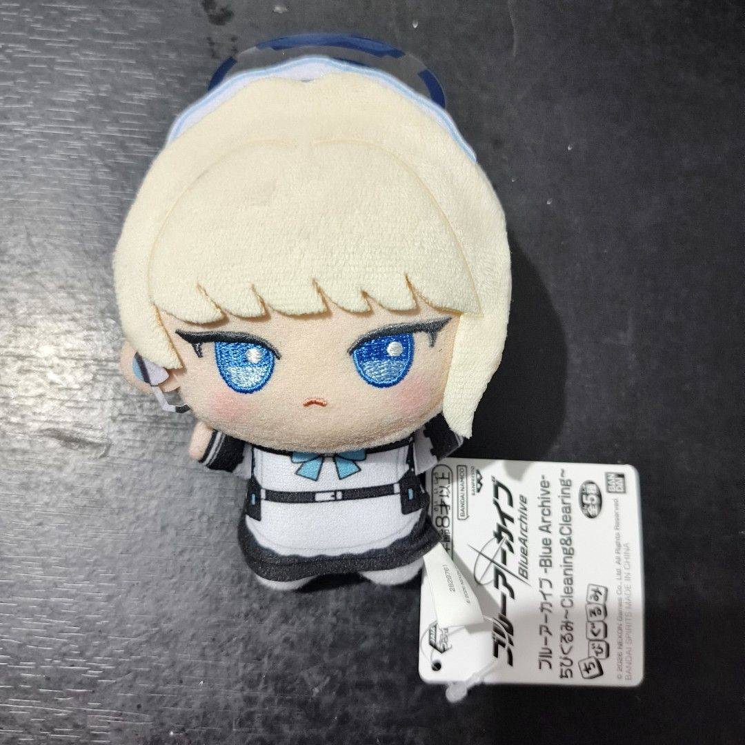 Blue Archive Toki Asuma Chibigurumi (Category: Plushies & Soft Toys) located in Muntinlupa City. Submitted by decluttering.collectibles (Listing ID 1459801320, Image 1). Description: Please note: This is a prize plush. The item is brand new however if there is imperfections (stitching, fabric glue, etc.) please bear it with the manufacturer..