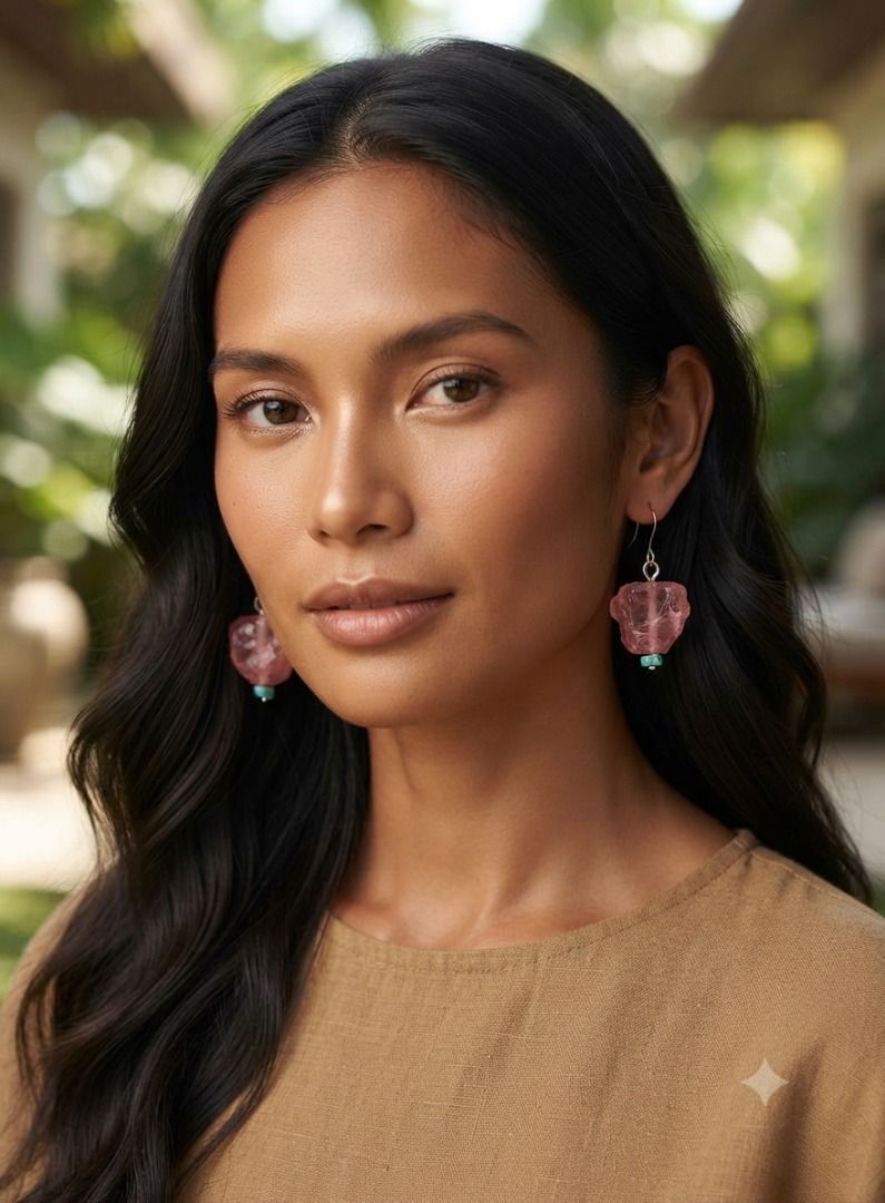 Boho Beaded Dangle Earrings - Multiple Styles (Category: Earrings) located in Caloocan City. Submitted by maricelmac50585 (Listing ID 1459732073, Image 2). Description: - Cute dangle earrings with colorful beads - Available colors: Turquoise, Pink, Yellow, Green - Lightweight and comfortable for all-day wear - Adds a pop of color to any outfit - Suitable for casual and dressy occasions.