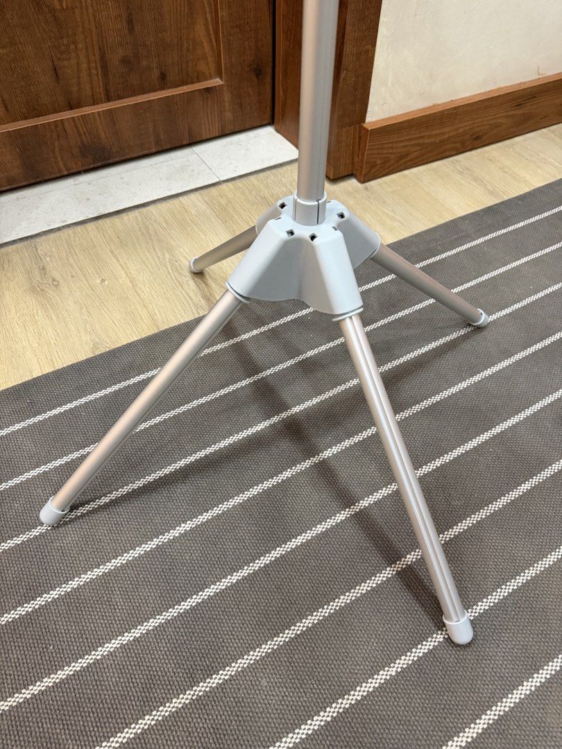 Brand New: Foldable and Adjustable Garment Steamer Stand (Category: Home Improvement Tools & Accessories) located in Pasig City. Submitted by jgbeautique (Listing ID 1459819920, Image 3). Description: Original price is 529 Selling for 25% off I have not used this at all ever since I bought it Up to 160cm height RFS: Decluttering - Adjustable height for your convenience - Sturdy tripod base for maximum stability - Secure hanger to hold clothes fir
