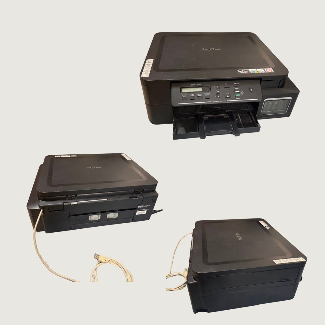 Brother DCP-T310 Refill Tank System Printer (Category: Printers, Scanners & Copiers) located in Manila. Submitted by jeromemeji77394 (Listing ID 1459791992, Image 2). Description: price is negotiable Brother DCP-T310 Refill Tank Printer. Tested and working. Includes USB cable. Perfect for home/office. Upgraded setup, so selling this one. Ask me anything!.