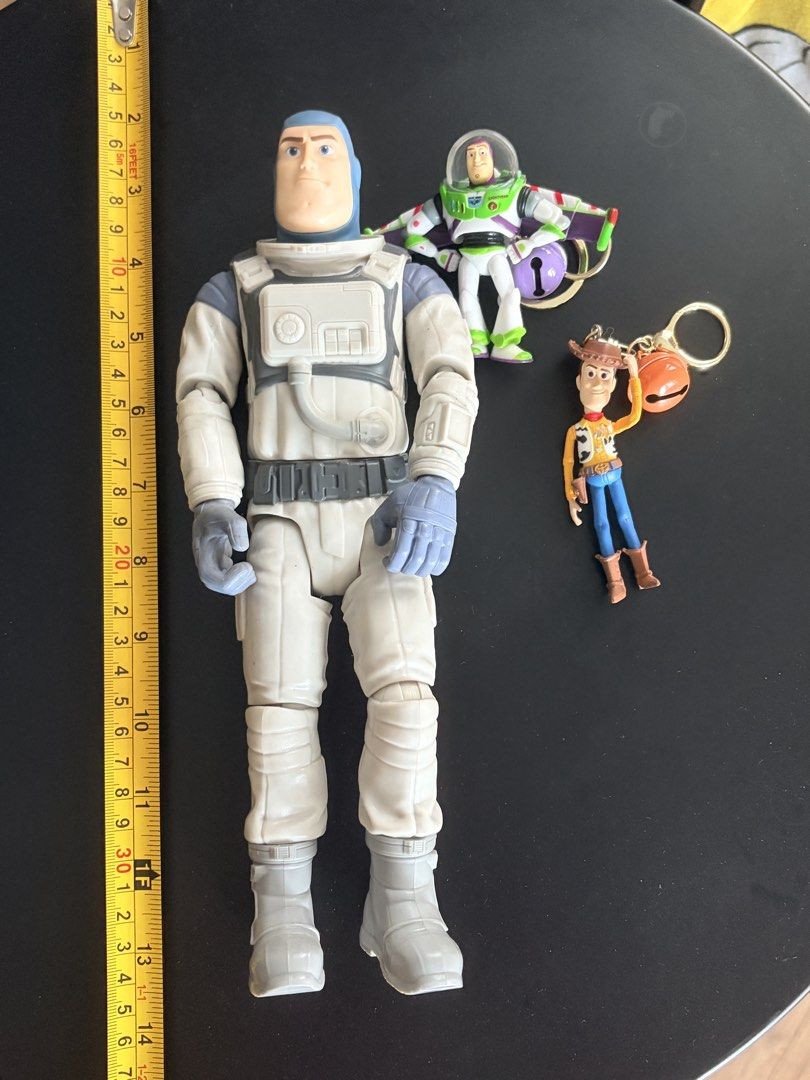 Buzz Lightyear and Woody Toy Figures with Keychains (Category: Figurines & Statues) located in Manila. Submitted by boccy2023 (Listing ID 1459898842, Image 1). Description: Set includes Buzz Lightyear and Woody figures. php 500.