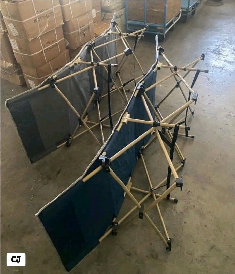 Camping folding bed (Category: Hiking & Camping) located in Manila. Submitted by viashop02 (Listing ID 1459841929, Image 2). Description: Camping folding bed Cash on delivery via lalamove.
