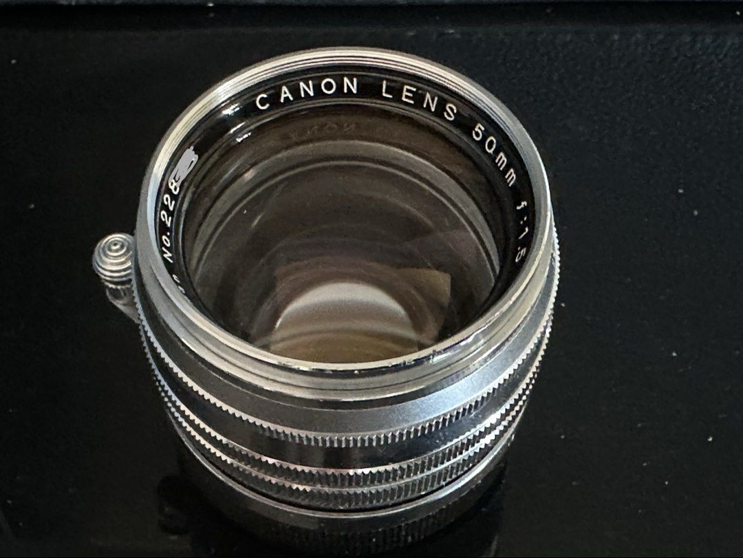 Canon 50mm f/1.5 LTM CLEAN OPTICS | Original Canon Caps + Canon