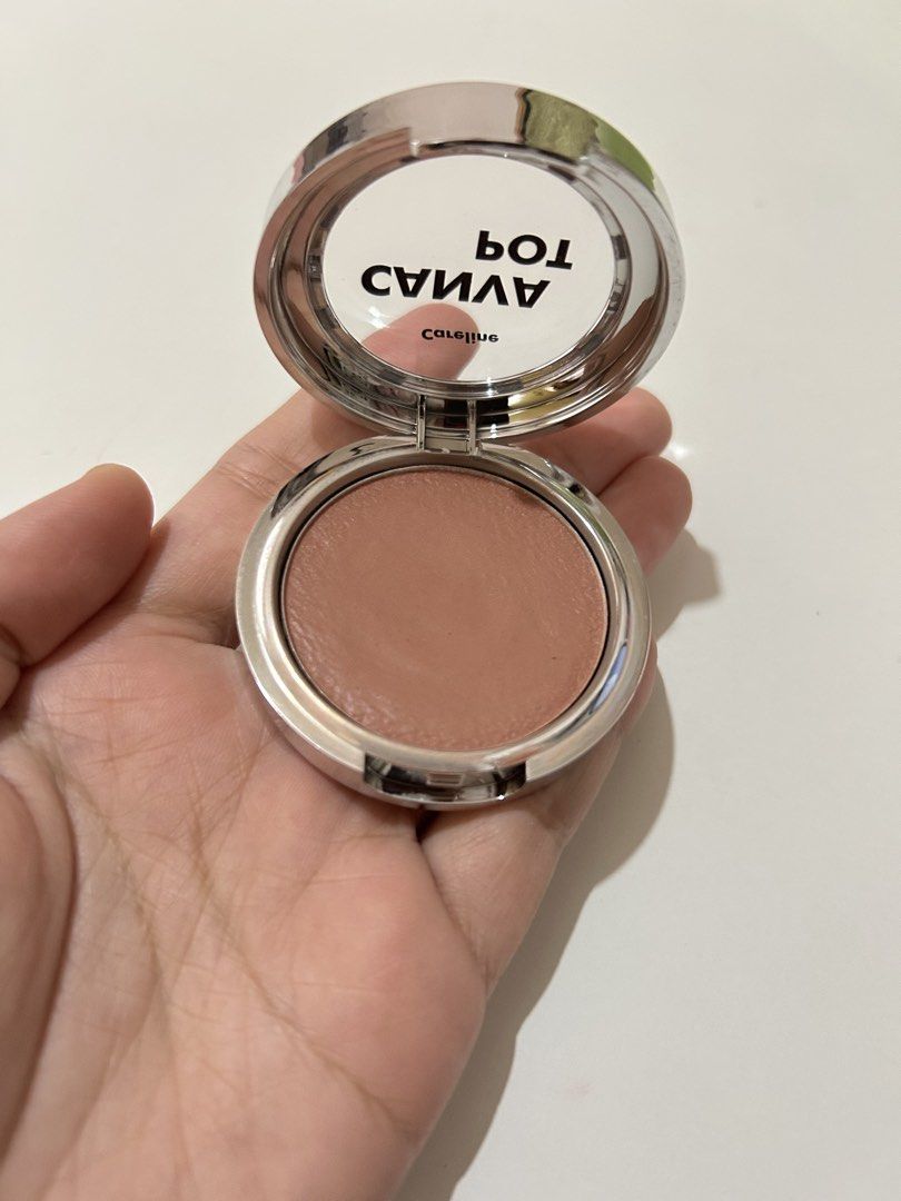 Careline Canva Pot Phantom Blush (Category: Makeup) located in Cabanatuan. Submitted by j_preloved0012 (Listing ID 1459697699, Image 3). Description: - Careline Blush in shade Phantom - used it thrice (ginagaslight ang sarili na warm undertone sha, kahit hindi) - perfect too swear! hindi ko lang talaga shade huhu.. - sold out sa market palagi.