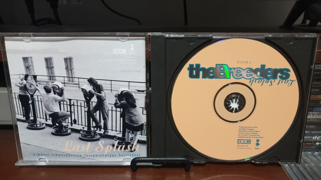 CD THE BREEDERS - last splash alternative rock grunge (Category: CDs & DVDs) located in Makati City. Submitted by KaTiToYs (Listing ID 1459820720, Image 3). Description: the breeders - last splash featuring their famous single CANNONBALL on this album US🇺🇸press inlay - EX CD - NM meet ups: Makati / BGC / Ortigas... Metro Manila / nearby provinces buyers - pick up via: lalamove / grab... Provincial buyers - ship via: lbc / jrs / jnt... MOP: Gcas