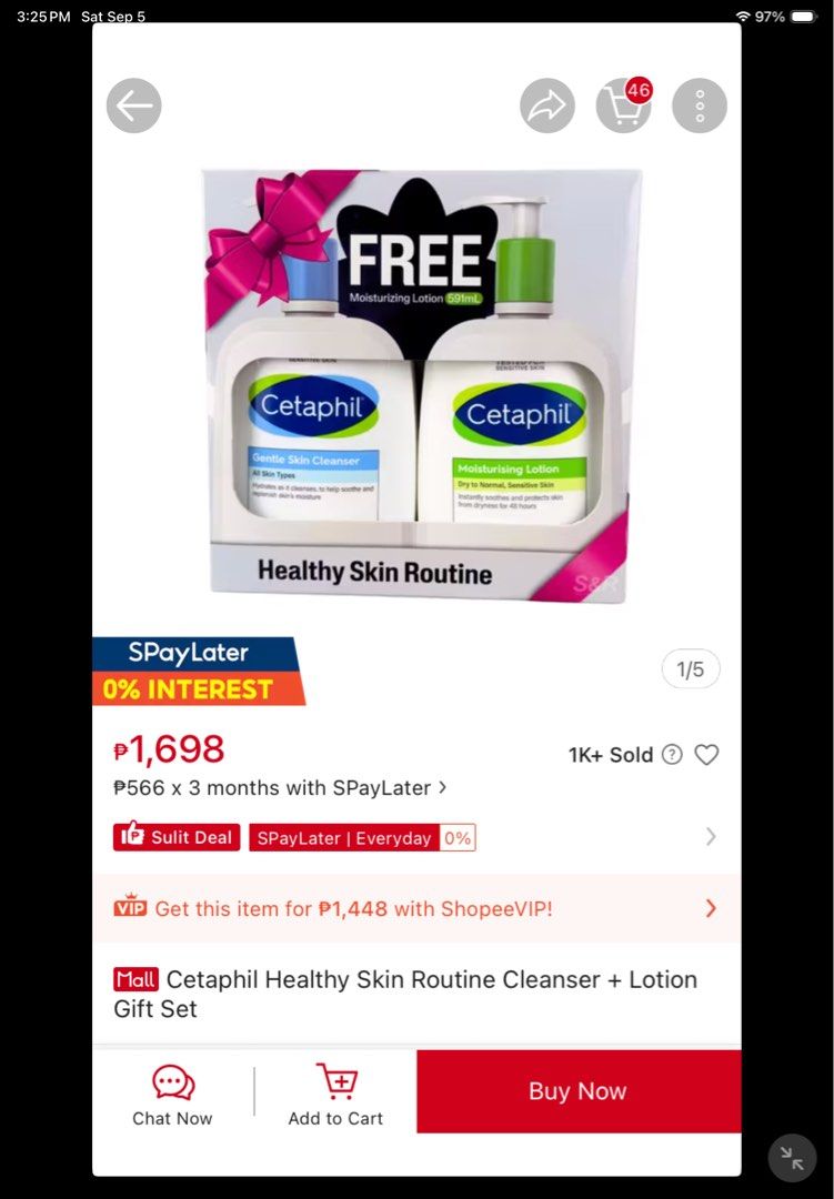 Cetaphil Moisturizing Lotion Only‼️ (Category: Face Care) located in Angeles City. Submitted by secret_spot (Listing ID 1459763401, Image 2). Description: LOTION ONLY‼️ Sealed ‼️ Unused‼️.
