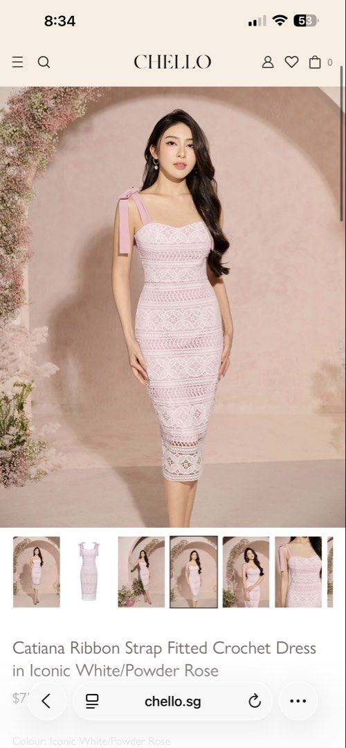 Chello (Category: Dresses) located in Singapore. Submitted by sheepymee (Listing ID 1459819340, Image 3). Description: Size S.