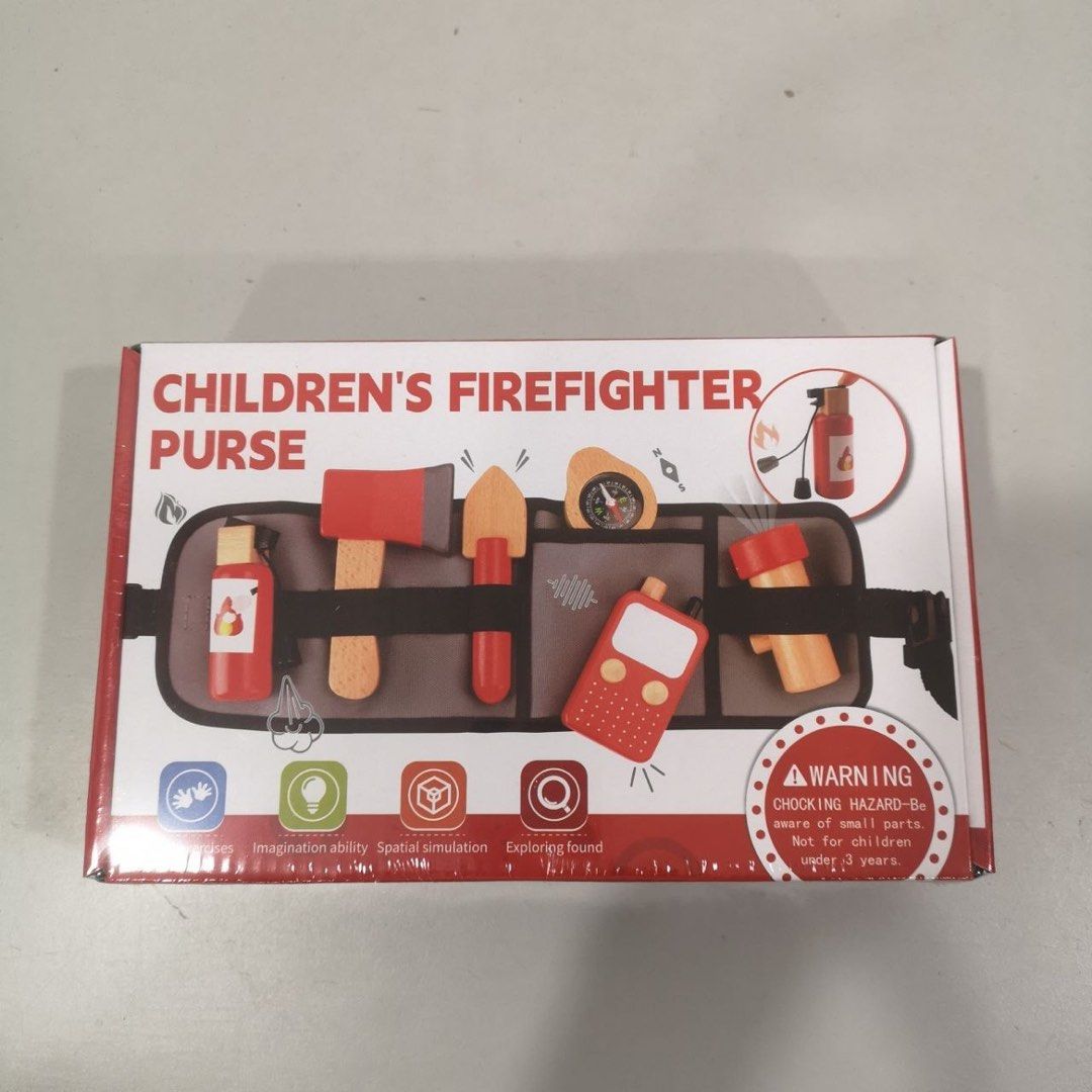 Children's Firefighter Purse Toy Set with Tools (Category: Kids Toys) located in Quezon City. Submitted by tanyachoa (Listing ID 1459774150, Image 1). Description: .