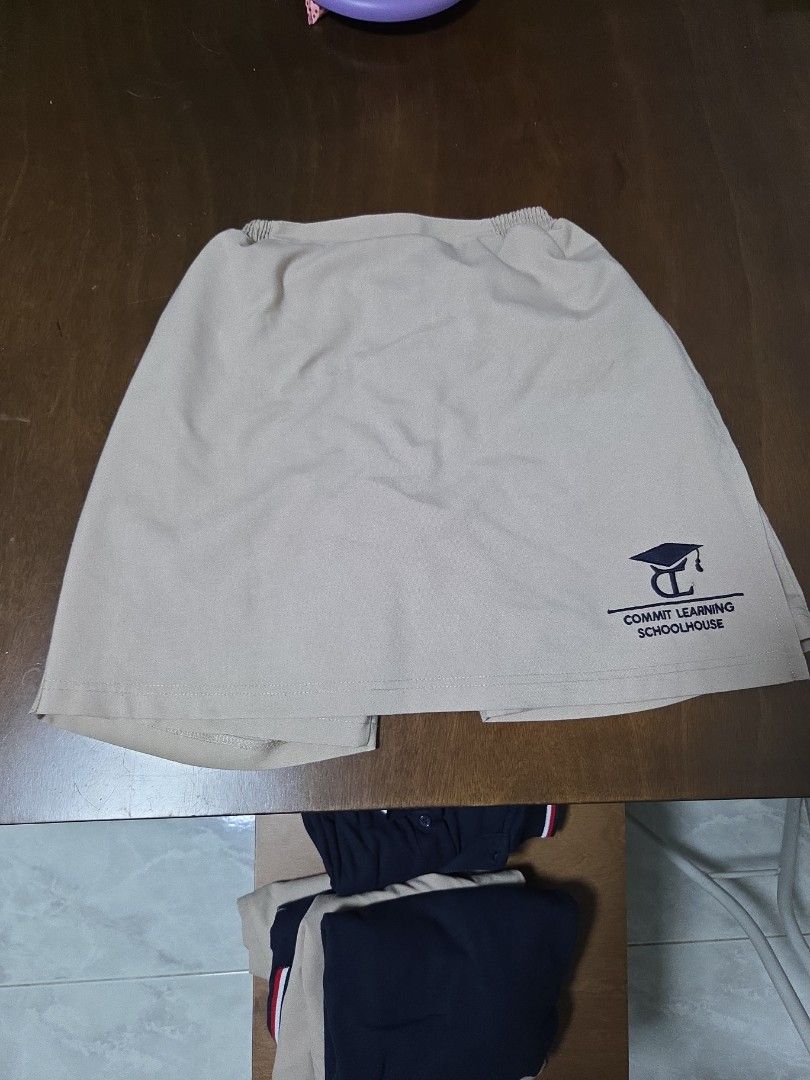 Commit Learning Uniform (Category: Babies & Kids Fashion) located in Singapore. Submitted by meowmomee (Listing ID 1459809879, Image 3). Description: 3 pairs of size 36.