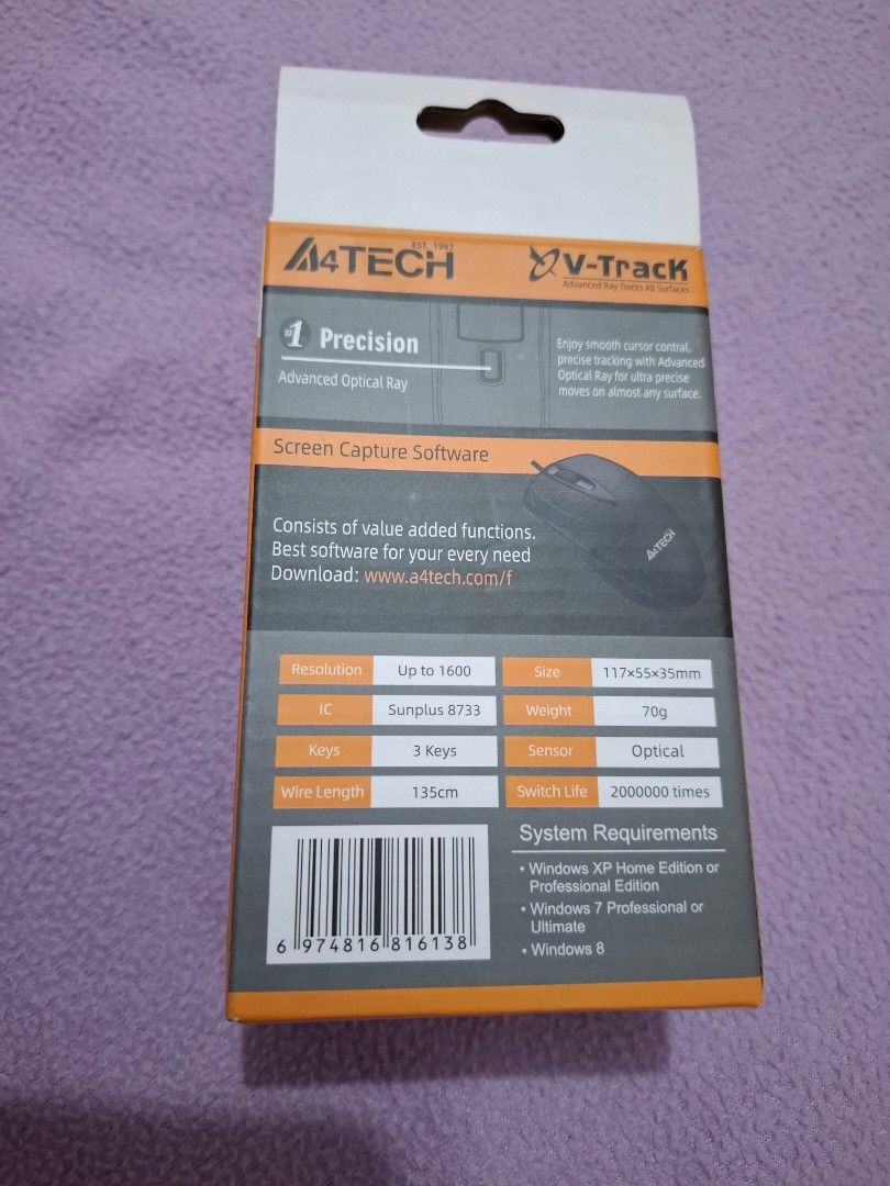 Computer mouse wired usb (Category: Mouse & Mousepads) located in Quezon City. Submitted by bellemarketing (Listing ID 1459758776, Image 2). Description: Mouse wired usb for sale Available: A4 tech Genius For pick up.