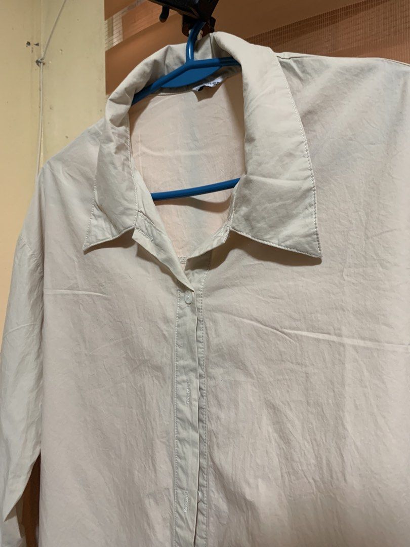 Cream Long sleeve Polo Formal (Category: Formal Shirts) located in Santa Rosa. Submitted by ronelgabriel (Listing ID 1459802671, Image 2). Description: Length 30 Width 24 Shoulder23.
