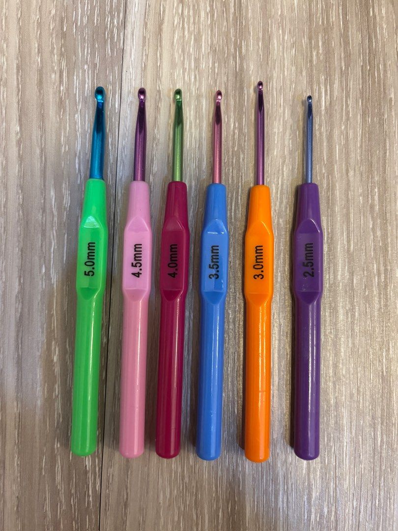 Crochet Hooks Needle (Category: Hooks & Hangers) located in Manila. Submitted by yvainbns (Listing ID 1459839331, Image 1). Description: ۶ৎ LOC: Quezon City ۶ৎ DOP: Payo / 3 days reservation only ۶ৎ MOP: GCash / COD via lalamove ۶ৎ MOD: J&T / Gogo Xpress / Any sdd apps NO RETURN AND CANCELLATIONS OF ORDER.