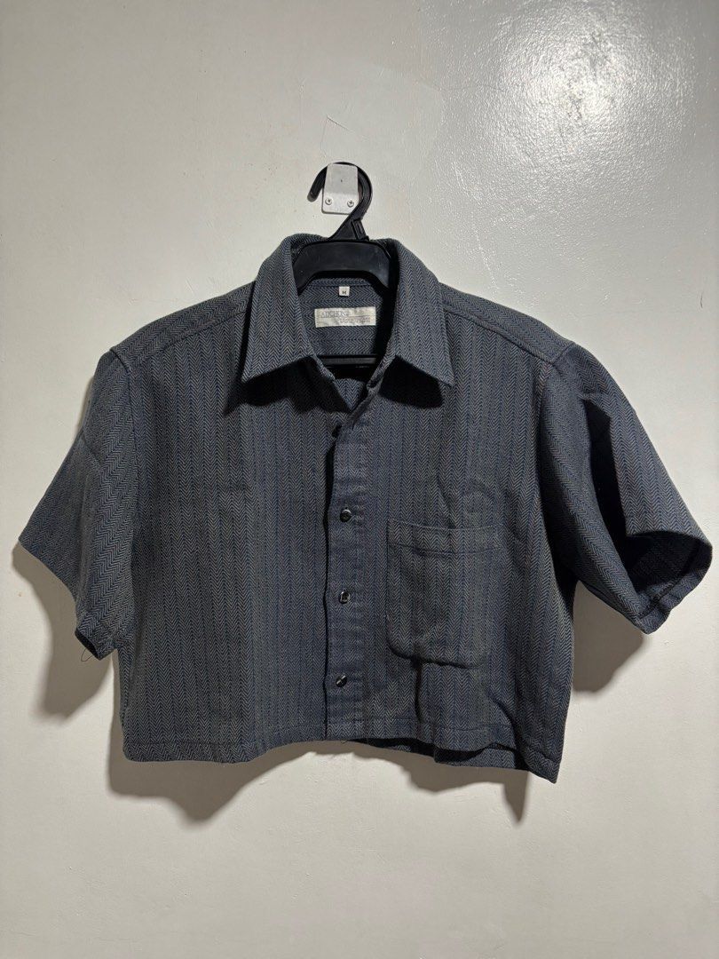 Crop Polo Shirt (Category: Blouses) located in Cavite. Submitted by aceepreeloved (Listing ID 1459766465, Image 1). Description: Selling this pre-loved blouse of mine. Here are the details: Size: M on tag Pit to pit (Width): 21 in Waist: 20 in Length: 17.5 in Arm seam: 5 in Shoulder: 17.5 in (Note: Please know and check your measurements. I cannot, most of the time, provide “when worn” because of my job. Please bear with me.) Brand: ADCHON (based
