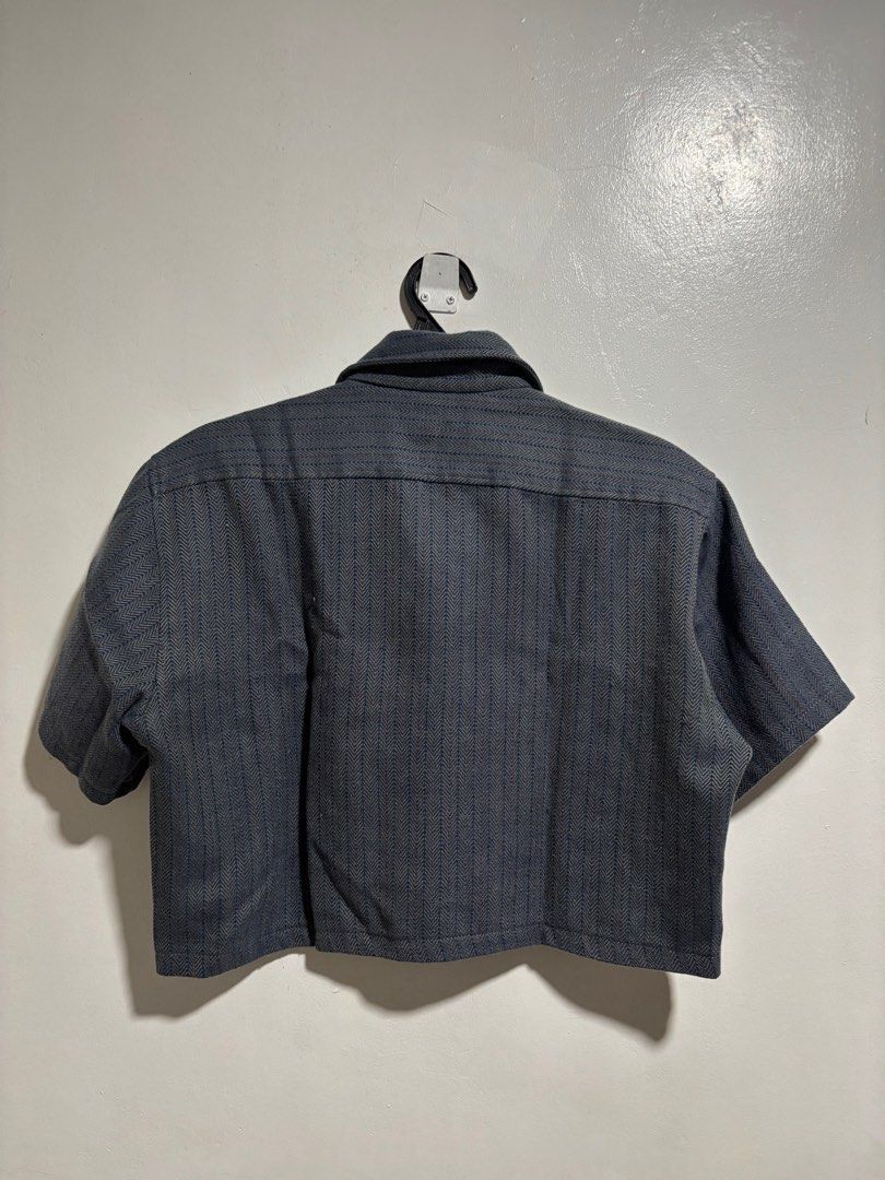 Crop Polo Shirt (Category: Blouses) located in Cavite. Submitted by aceepreeloved (Listing ID 1459766465, Image 2). Description: Selling this pre-loved blouse of mine. Here are the details: Size: M on tag Pit to pit (Width): 21 in Waist: 20 in Length: 17.5 in Arm seam: 5 in Shoulder: 17.5 in (Note: Please know and check your measurements. I cannot, most of the time, provide “when worn” because of my job. Please bear with me.) Brand: ADCHON (based