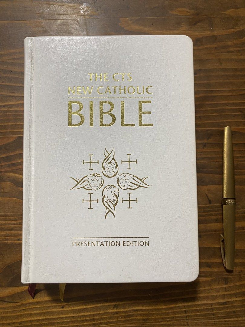 CTS NEW CATHOLIC BIBLE, Presentation Edition (Category: Religion Books) located in Manila. Submitted by istinbari05430 (Listing ID 1459819024, Image 2). Description: SynopsisConfused about which Bible to choose? Bewildered by all the different choices? Here is a Bible tailor-made for every Catholic. It will lead you through the exact same English texts that the Church uses at each Mass, with brand-new notes and introductions edited by Vatican exp