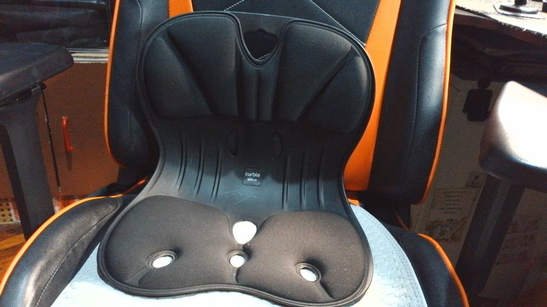 Curble Posture Corrector (Category: Massage Devices) located in Caloocan City. Submitted by 11eleven.shop (Listing ID 1459702555, Image 2). Description: Used but looks great. 4 available. 2 gray, 1 black, 1 red.