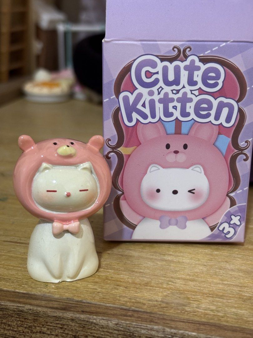 Cute Kitten Opened BlindBox (Category: Designer & Blind Box Toys) located in Manila. Submitted by meliorashop22 (Listing ID 1459702793, Image 1). Description: cute kitten figurine.
