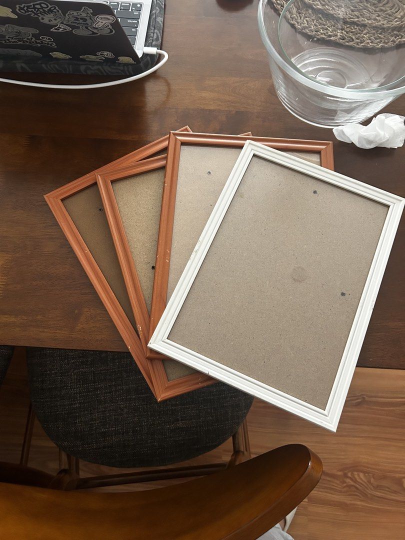 DAISO A4 Frames (Category: Frames & Pictures) located in Singapore. Submitted by raepster (Listing ID 1459760159, Image 1). Description: - DAISO A4 Frames - Some doesn’t have the plastic sheet - Have some minor scratches - Previously used for film shoot.