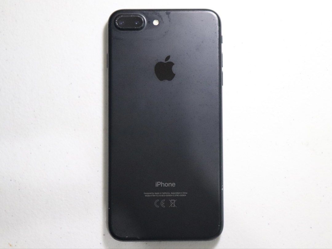 Defective iPhone 7 Plus and iPhone 5s (Category: iPhone 7 Series) located in Kawit. Submitted by kimbagapur67485 (Listing ID 1459812527, Image 2). Description: Model: iPhone 7 Plus Storage: 128 GB Personally Owned History of Repair - Screen has been replaced. - Motherboard has been replaced (iPhone 7 Plus Red Edition). - Touch ID Replaced and Working Issue: - Wi-Fi and Bluetooth are not working due to a faulty Wi-Fi/Bluetooth IC. - Cellular/SIM f