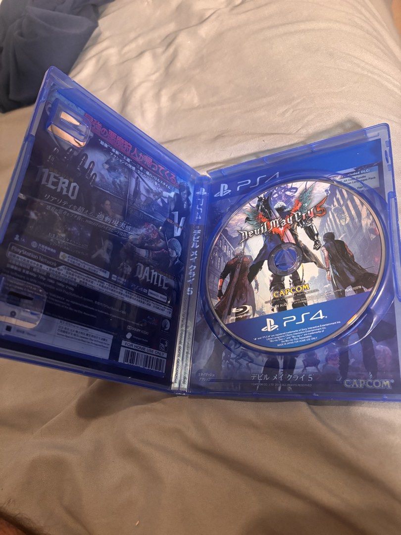 Devil May Cry 5 PS4 Game (Category: PlayStation) located in Taguig. Submitted by sami_please (Listing ID 1459800869, Image 3). Description: Devil May Cry 5 for PlayStation 4. Payment via GCash, Maya or Bank transfer.